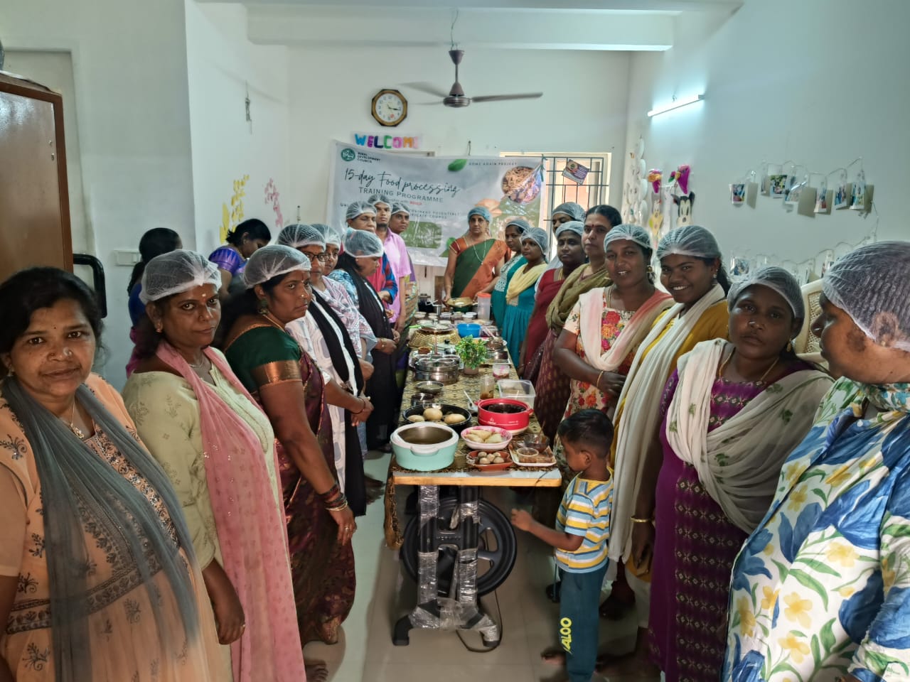 15-Day Food Processing Training Programme Group